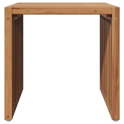 Table d'appoint de jardin 45x42,5x45 cm en bois massif de teck 