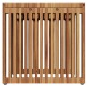 Table d'appoint de jardin 45x42,5x45 cm en bois massif de teck 