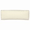 Coussins de palette pour banc - 2 pcs Crème - 120 x 40 x 8 cm - Tissu Oxford 