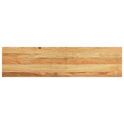 Marches d'escalier 4 pcs marron clair 100x30x2 cm chêne massif 