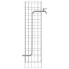 Colonne Gabion avec Robinet d'Eau 100x25x25 cm Acier Inoxydable 304 