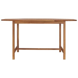 Table de jardin 150x150x75 cm Bois de teck solide 