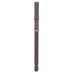 Supports de étagère flottante 12 pcs Marron Ø10 x 170 mm Acier 