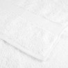 Gants de toilette 4 pcs Blanc 15 x 21 cm Coton 