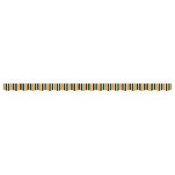 Auvent Valance pour cadre de 4,5 m, vert et jaune, dimensions 4,3x0,2 m. 