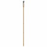 Porte Coulissante avec Ensemble de Quincaillerie 86x211 cm Bois Massif de Pin 