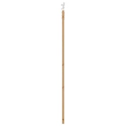 Porte coulissante avec matériel 86x198.5 cm en bois massif de pin 