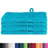 Gants de toilette 4 pcs Turquoise 15 x 21 cm Coton 