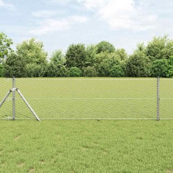 Clôture Hexagonale 0.6x10 m Acier Galvanisé 