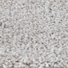 Tapis shaggy avec support en latex Gris 160x160 cm 