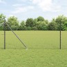 Clôture hexagonale grise 1.4x25 m en acier 
