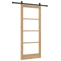 Porte coulissante avec ensemble de quincaillerie 'ORKDAL'86x198,5 cm 