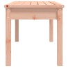 Banc de jardin 109x44x45 cm bois massif de douglas 