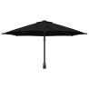 Parasol mural noir 250 cm 