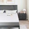 Coussins de Matelas Blanc 180 x 200 cm 