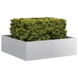 Jardinière 100x100x30 cm acier galvanisé 