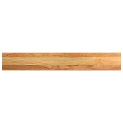 Appuis de fenêtre 2 pcs marron clair bois de chêne massif 