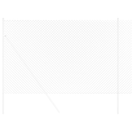 Clôture Argent 10 x 1.5 m Acier galvanisé 