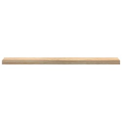 Appuis de fenêtre 2 pcs non traité 120x15x2cm bois chêne massif 