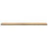 Appuis de fenêtre 2 pcs non traité 120x15x2cm bois chêne massif 