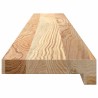 Appuis de fenêtre 2 pcs non traité 120x15x2cm bois chêne massif 