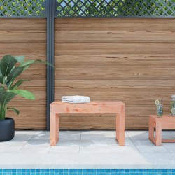Banc de jardin 80x38x45 cm bois massif Douglas 