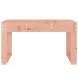 Banc de jardin 80x38x45 cm bois massif Douglas 