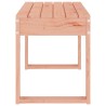 Banc de jardin 80x38x45 cm bois massif Douglas 