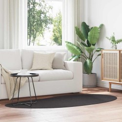 Tapis Anthracite 100 x 200 cm 100% Polyester 