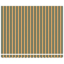 Tissu de remplacement pour auvent pour cadre de 4x3 m Vert et Jaune 