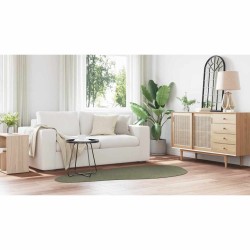 Tapis Vert forêt 100 x 200 cm Laine 