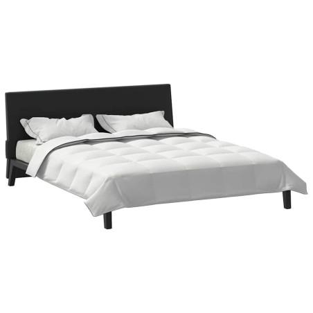 Duvet d'hiver Blanc 240 x 260 cm Polyester Pêche 105gsm 