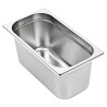 Récipients Gastronorm 4 pcs GN 1/3 150 mm Acier inoxydable 