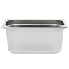 Récipients Gastronorm 4 pcs GN 1/3 150 mm Acier inoxydable 