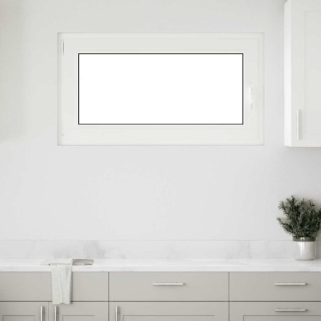 Fenêtre de sous-sol« RISOR » 110 x 70 cm oscillo-battante DIN gauche anthracite 