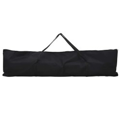 Filet de tennis noir et rouge 494,5 x 90 x 87 cm Polyester 