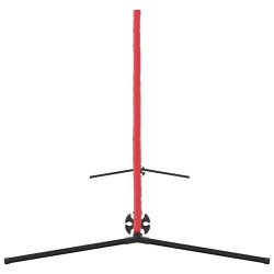 Filet de tennis noir et rouge 494,5 x 90 x 87 cm Polyester 