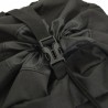 Sac à dos de randonnée noir 60 L tissu oxford 