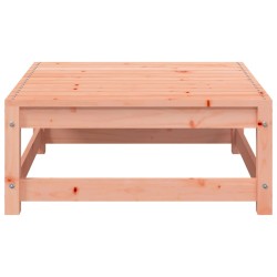 Repose-pied de jardin 70x70x30 cm massif de douglas 