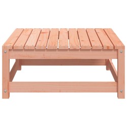 Repose-pied de jardin 70x70x30 cm massif de douglas 