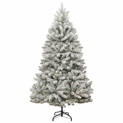 Sapin de Noël artificiel articulé 300 LED et boules 240 cm 