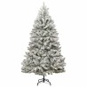 Sapin de Noël artificiel articulé 300 LED et boules 240 cm 