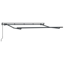 Auvent Rétractable Anthracite 300 x 200 cm Tissu 