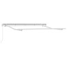 Auvent Rétractable Anthracite 300 x 200 cm Tissu 
