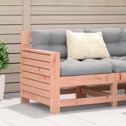 Canapé de jardin accoudoir 69x62x70,5 cm bois massif douglas 