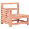 Canapé de jardin accoudoir 69x62x70,5 cm bois massif douglas 