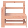 Canapé de jardin accoudoir 69x62x70,5 cm bois massif douglas 