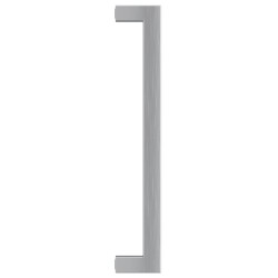 Poignées d'armoire 10 pcs argenté 192 mm acier inoxydable 