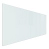 Plaque de verre pour cheminée rectangulaire 120x50 cm 
