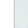 Plaque de verre pour cheminée rectangulaire 120x50 cm 